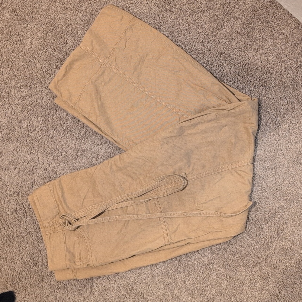 LOFT cargo straight leg pants